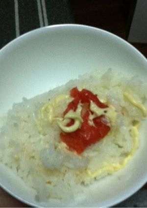 超！ズボラ飯 明太マヨご飯-レシピのメイン写真