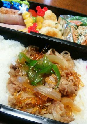 汁漏れしない♡お弁当に♪牛丼ならぬ豚丼♡-レシピのメイン写真