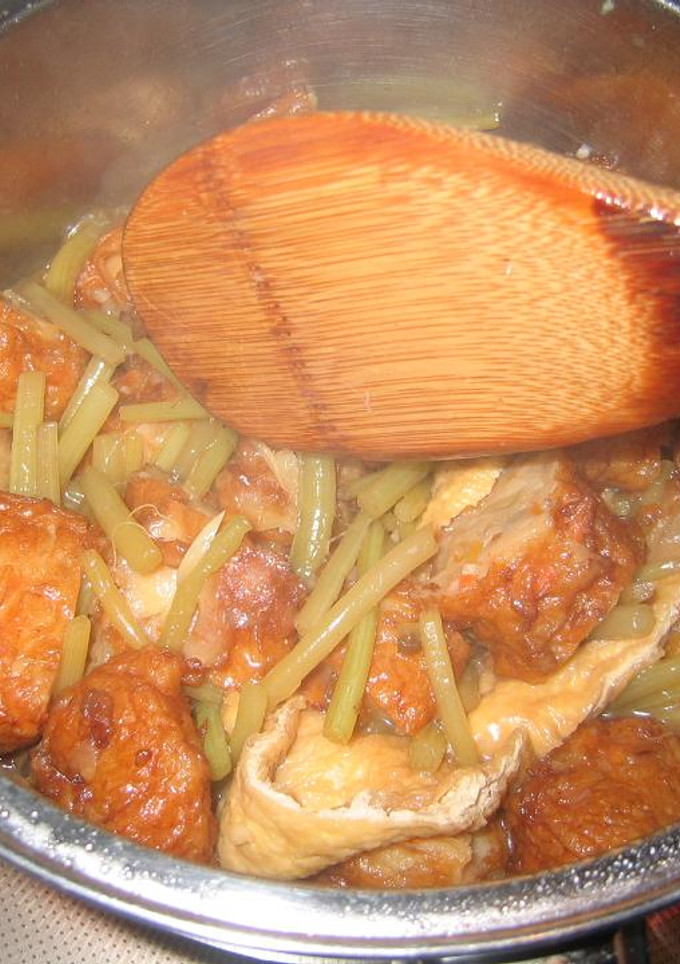 さつまあげと山蕗の煮物-レシピのメイン写真