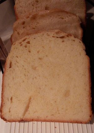 缶詰めシロップ入り早焼き食パン-レシピのメイン写真
