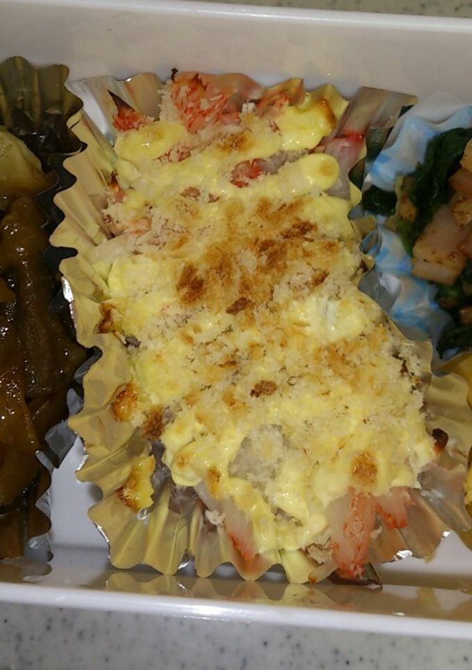 かにかまマヨ焼き 簡単弁当おかず-レシピのメイン写真