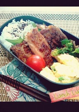 超簡単♪お弁当に鶏肉のハニーマスタード-レシピのメイン写真