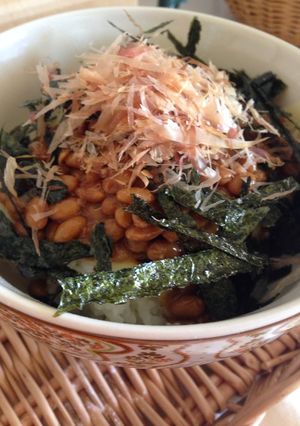 毎日食べたーい！チーズin納豆ごはん-レシピのメイン写真