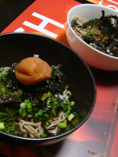 ゜*☆。とろとろ冷たい夏のお蕎麦。☆*°-レシピのメイン写真