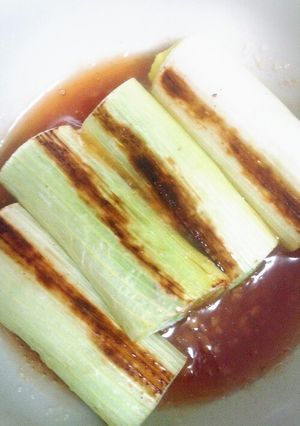 ネギ焼き～酢味噌あえ～-レシピのメイン写真