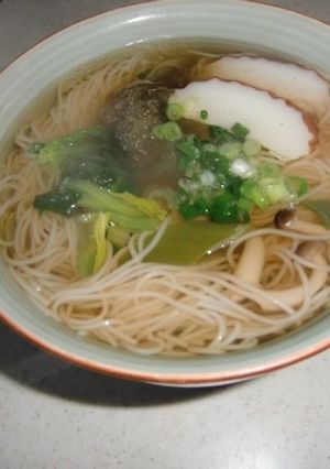 基本の☆にゅう麺♪-レシピのメイン写真