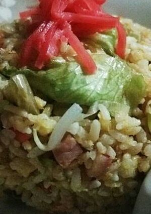 ﾚﾀｽ炒飯-レシピのメイン写真