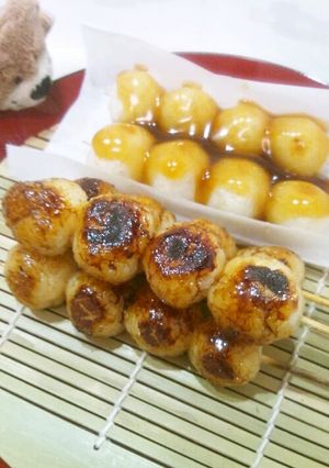 残りごはんDEつぶつぶ団子♪-レシピのメイン写真