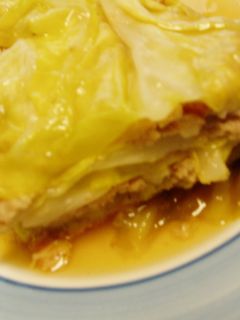 キャベツとひき肉の重ね煮-レシピのメイン写真