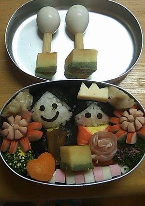 ひな祭りのお弁当-レシピのメイン写真