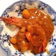 再現♡あかたろうのエビのカレーライスだね