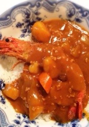 再現♡あかたろうのエビのカレーライスだね-レシピのメイン写真