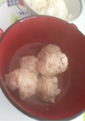やわらかくて、食べやすいとり団子-レシピのメイン写真