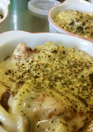 ★ボリューム満点!鶏唐揚げのグラタン★-レシピのメイン写真