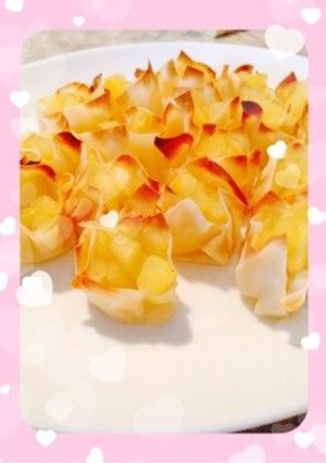 シュウマイ型アップルパイ❤︎-レシピのメイン写真