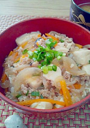 子供が喜ぶ辛くない和風麻婆豆腐♪-レシピのメイン写真