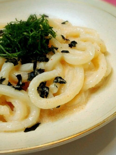 ランチに☆もっちり明太マヨうどん-レシピのメイン写真