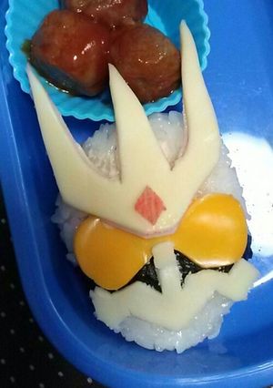 キャラ弁 仮面ライダーエターナル-レシピのメイン写真