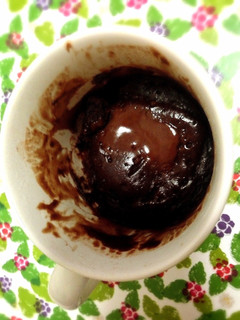 レンジで簡単♡ マグカップチョコケーキ-レシピのメイン写真