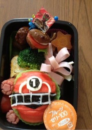 キャラ弁 トッキュウジャーだよ-レシピのメイン写真