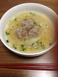 マロニーでフォー風スープ!♪-レシピのメイン写真