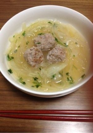 マロニーでフォー風スープ!♪-レシピのメイン写真