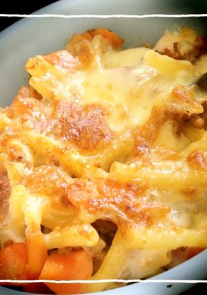 材料一緒で!グラタンと味噌炒め!-レシピのメイン写真