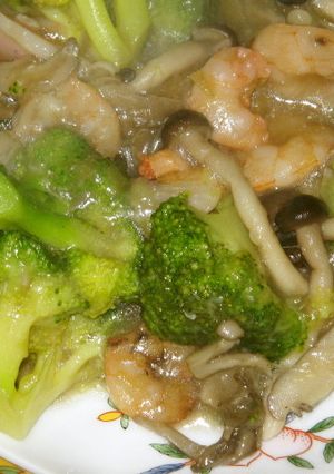 エビとブロッコリーの中華うま煮-レシピのメイン写真