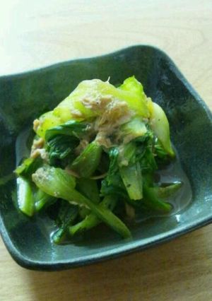 チンゲン菜のツナ和え-レシピのメイン写真