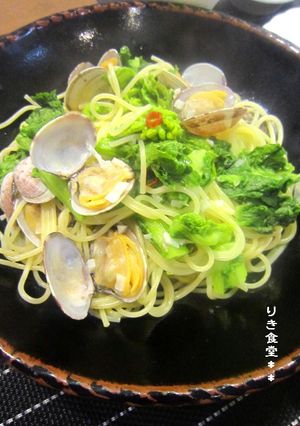 あさりto菜の花noパスタ-レシピのメイン写真