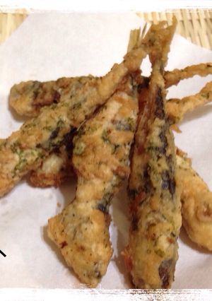 カラッと豆アジの唐揚げ＊磯ノリ風味♡-レシピのメイン写真