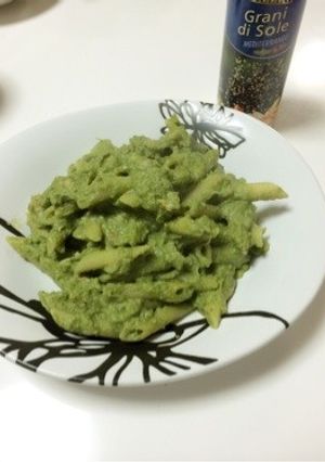 濃厚グリーンパスタ-レシピのメイン写真