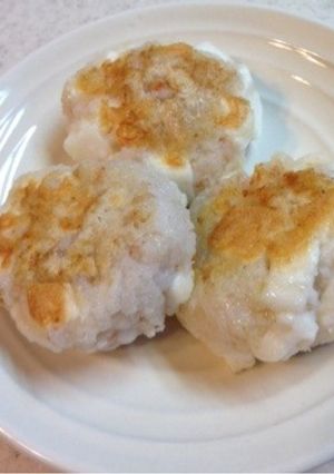 簡単！レンコンとエビのハンバーグ-レシピのメイン写真