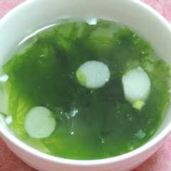 รูปของ お吸い物：生青のり　