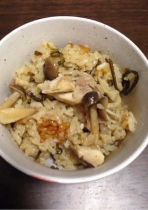 塩昆布で簡単炊き込みご飯♡-レシピのメイン写真