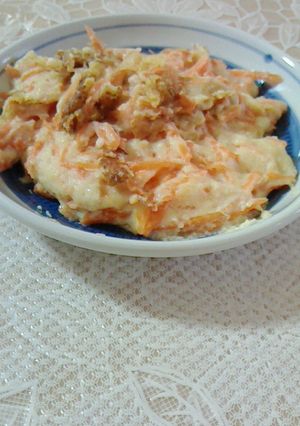 豆腐で和風もんじゃ焼き-レシピのメイン写真