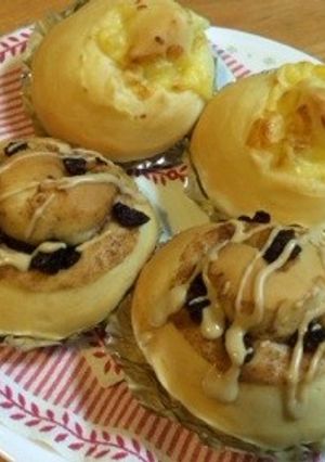 シナモンロール＆チーズロール-レシピのメイン写真