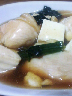 鶏胸肉と豆腐のトロ煮-レシピのメイン写真
