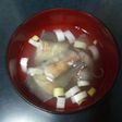 コラーゲン♪水魚(げんげ)の味噌汁