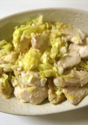 鶏胸肉のみそマヨ炒め-レシピのメイン写真