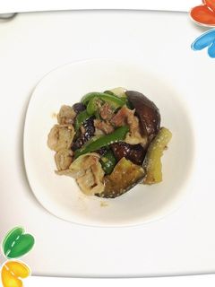茄子とピーマンの味噌炒め-レシピのメイン写真