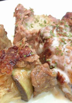 茄子とお肉でえのき巻き-レシピのメイン写真