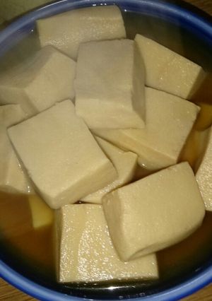 シンプル！高野豆腐の煮物(^∇^)-レシピのメイン写真
