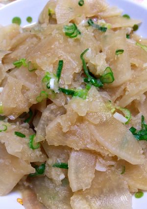 簡単！大根だけで炒め煮-レシピのメイン写真