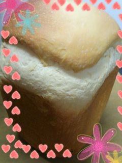 ☆HBで薄力粉入りふわふわ食パン☆-レシピのメイン写真