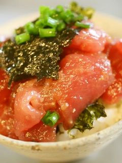 韓国風☆まぐろ漬け丼-レシピのメイン写真