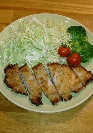 卵、小麦粉不要で簡単!やわらかトンカツ-レシピのメイン写真