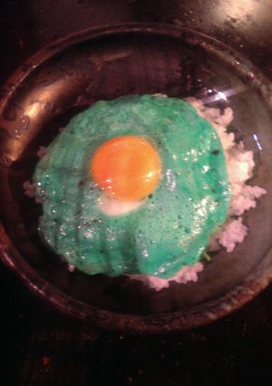 トッキー大好き目玉焼きライス-レシピのメイン写真