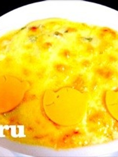 鶏ひきと春菊の豆腐de和ドリア!-レシピのメイン写真