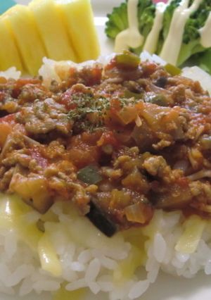 野菜を食べよう♪　ミートライス-レシピのメイン写真